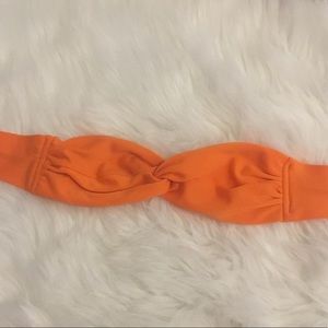 tube top strapless bow swim top